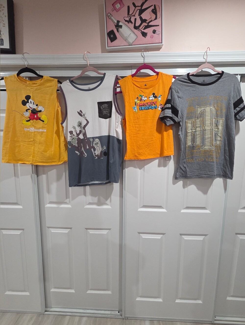 4 Disney Shirts